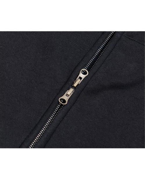 runningHIGH（ランニングハイ）の「【runningHIGH】LETTERING ZIP UP HOODIE（パーカー・レディース・グレー/カモフラージュ/ブラック・ONE SIZE）」の12枚目の写真