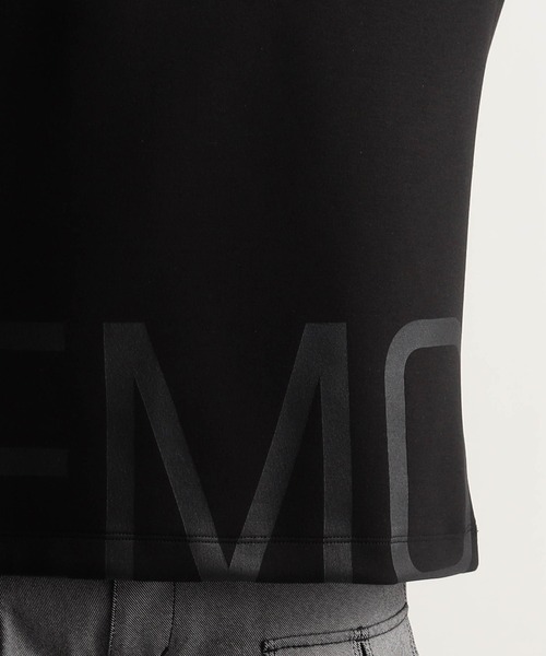 NICOLE CLUB FOR MEN（ニコルクラブフォーメン）の「ビッグロゴプリント５分袖パーカー（ベスト・メンズ・その他/ブラック/ミント/オレンジ系/アッシュグレー/オフホワイト・MEDIUM/X-LARGE/LARGE）」の17枚目の写真