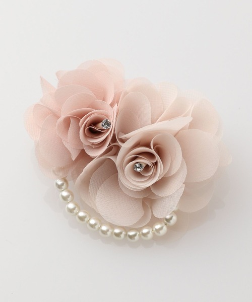 Elura（エルーラ）の「アソートコサージュ／995316（ブローチ/コサージュ・レディース・グレイッシュベージュ/アイボリー/ピンクベージュ/グレー/ベージュ/ライトグレー・ONE SIZE）」の17枚目の写真