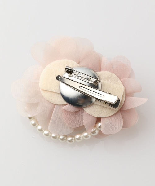 Elura（エルーラ）の「アソートコサージュ／995316（ブローチ/コサージュ・レディース・グレイッシュベージュ/アイボリー/ピンクベージュ/グレー/ベージュ/ライトグレー・ONE SIZE）」の21枚目の写真