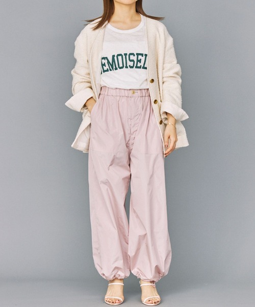 BABYLONE(バビロン)の「ドロストイージーワイドパンツ(その他パンツ・レディース・ベビーピンク/ライトベージュ・フリー)」の16枚目の写真