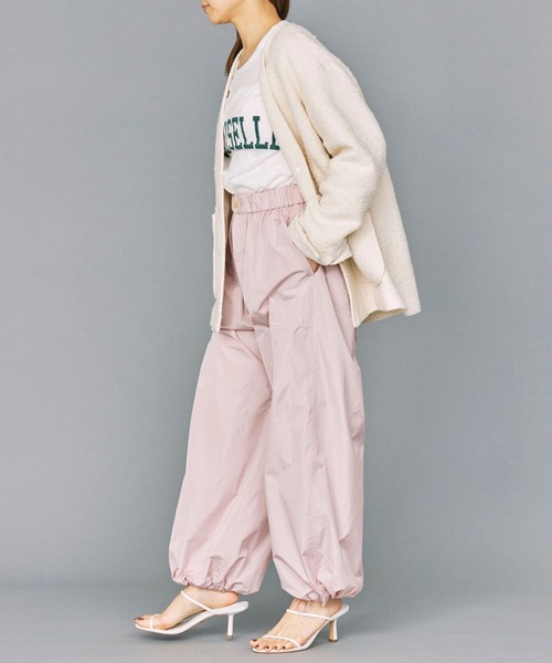 BABYLONE(バビロン)の「ドロストイージーワイドパンツ(その他パンツ・レディース・ベビーピンク/ライトベージュ・フリー)」の20枚目の写真