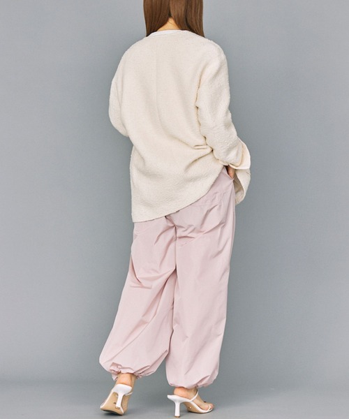 BABYLONE(バビロン)の「ドロストイージーワイドパンツ(その他パンツ・レディース・ベビーピンク/ライトベージュ・フリー)」の17枚目の写真