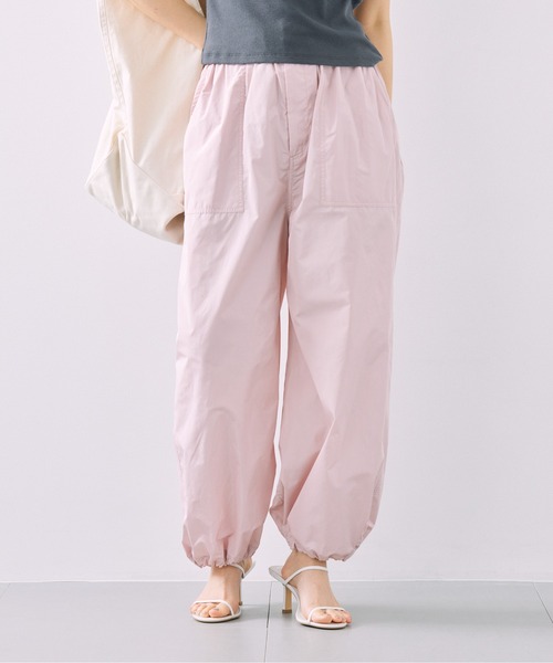 BABYLONE(バビロン)の「ドロストイージーワイドパンツ(その他パンツ・レディース・ベビーピンク/ライトベージュ・フリー)」の6枚目の写真