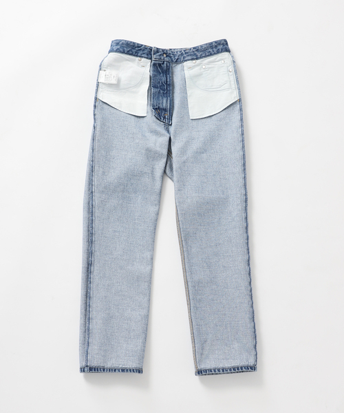 Deuxieme Classe スリム クロップドデニム 38 Deuxieme Classe ジーンズ デニム デニムパンツ *スリム