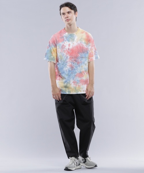 MANASTASH(マナスタッシュ)の「MANASTASH/マナスタッシュ/TIE DYE TEE/タイダイTシャツ(Tシャツ/カットソー・メンズ・サックスブルー/レッド/ブラック・M/L/XL/S)」の5枚目の写真