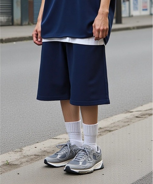 United Athle（ユナイテッドアスレ）の「【United Athle】8.2オンス スウェット ショーツ (裏パイル) 5199（スウェットパンツ・メンズ・インディゴブルー/ミント/ブラック/アッシュ/ナチュラル・L/S/XL/M）」の18枚目の写真