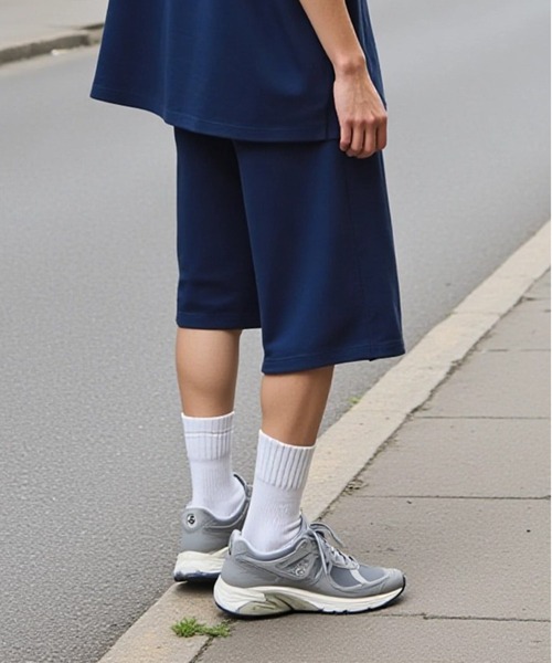 United Athle（ユナイテッドアスレ）の「【United Athle】8.2オンス スウェット ショーツ (裏パイル) 5199（スウェットパンツ・メンズ・インディゴブルー/ミント/ブラック/アッシュ/ナチュラル・L/S/XL/M）」の19枚目の写真