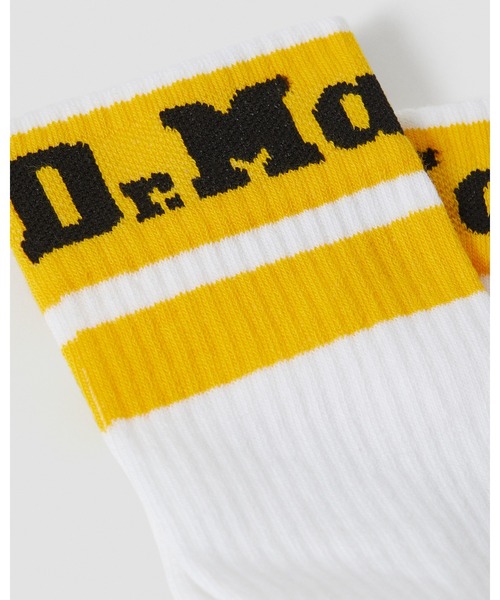Dr. Martens（ドクターマーチン）の「Dr. Martens/ドクターマーチン アスレティック ロゴ ソックス AC681103（ソックス/靴下・レディース・ホワイト・S/M/M/L）」の4枚目の写真