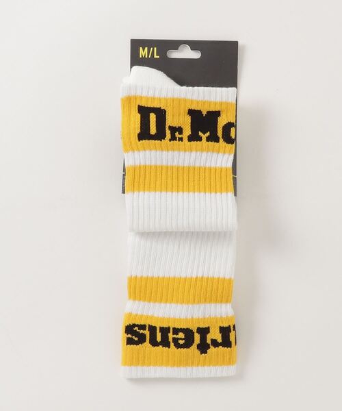 Dr. Martens（ドクターマーチン）の「Dr. Martens/ドクターマーチン アスレティック ロゴ ソックス AC681103（ソックス/靴下・レディース・ホワイト・S/M/M/L）」の6枚目の写真