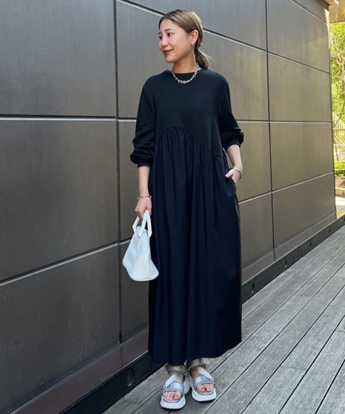 mio notis（ミオノティス）の「【MIO NOTIS(ミオ ノティス)】厚底軽量スポーツサンダル（サンダル・レディース・ベージュ/ブラック/グレー・L/M）」の12枚目の写真