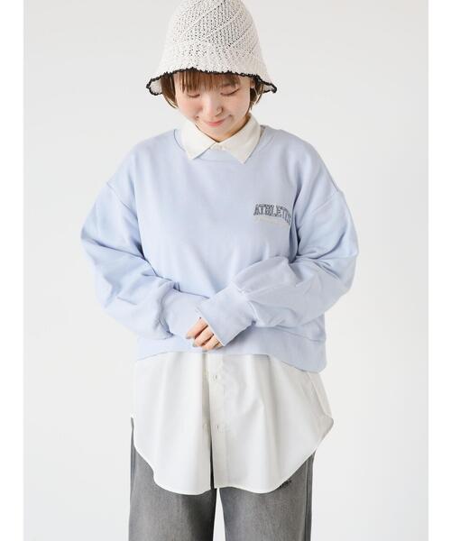 ロゴ入りクロップドコットントップス Tシャツ FBクロップドTシャツ | outlet | axes femme online shop