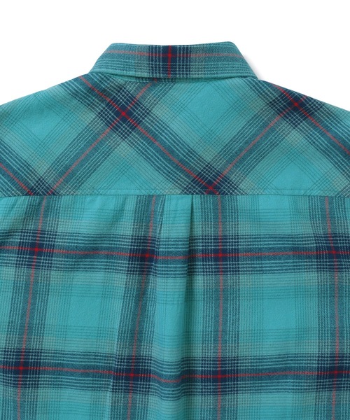 thisisneverthat(ディスイズネバーザット)の「Ombre Check S/S Shirt(シャツ/ブラウス・メンズ・ブラウン/グリーン・L/M/S/XL)」の8枚目の写真