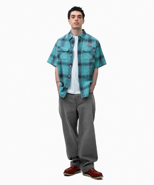 thisisneverthat(ディスイズネバーザット)の「Ombre Check S/S Shirt(シャツ/ブラウス・メンズ・ブラウン/グリーン・L/M/S/XL)」の10枚目の写真