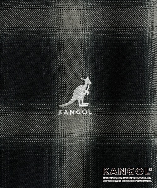 KANGOL(カンゴール)の「KANGOL / カンゴール 別注 ワンポイント ロゴ刺繍 オーバーサイズ アソート レギュラーカラー半袖シャツ(シャツ/ブラウス・メンズ・ブラック系/ネイビー/ブラック系1/ネイビー系/オフホワイト/サックスブルー/ブルー系・L/M)」の16枚目の写真