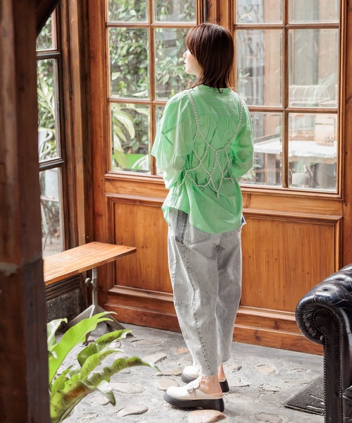 niko and...（ニコアンド）の「オリジナルベルト付きサボ（その他シューズ・レディース・ブラック/アイボリー・MEDIUM/LARGE）」の18枚目の写真