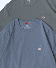 BALL/ボール POCKET SS TEE/ヘビーウェイト天竺 ミニロゴワッペン ワンポイント刺繍 ポケット 半袖Tシャツ/レディース メンズ