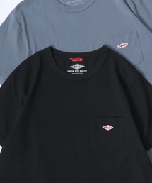 BALL/ボール POCKET SS TEE/ヘビーウェイト天竺 ミニロゴワッペン ワンポイント刺繍 ポケット 半袖Tシャツ/レディース メンズ