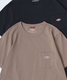 BALL/ボール POCKET SS TEE/ヘビーウェイト天竺 ミニロゴワッペン ワンポイント刺繍 ポケット 半袖Tシャツ/レディース メンズ
