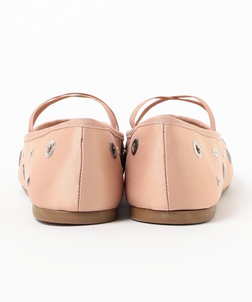 Ray BEAMS（レイビームス）の「Ray BEAMS / アイレット シューズ（バレエシューズ・レディース・ブラック/ピンク・36/37/38/39）」の12枚目の写真