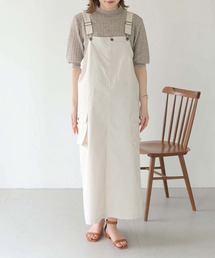 HER CLOSET | 【shemoshelly】ミリタリージャンパースカート(ジャンパースカート)