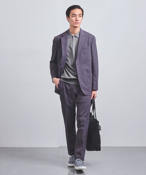 コットン ポリエステル ショートスリーブ　ニット ポロシャツ UNITED ARROWS（ユナイテッドアローズ）の「コットン