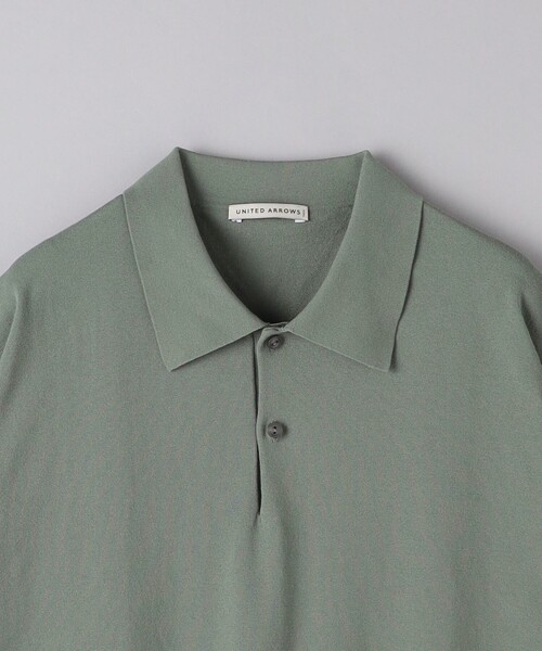 コットン ポリエステル ショートスリーブ　ニット ポロシャツ UNITED ARROWS（ユナイテッドアローズ）の「コットン