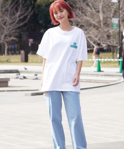 TOY MACHINE(トイ マシーン)の「TOY MACHINE/トイマシーン Tシャツ オーバーサイズ DESI LTD MTMSEST18(Tシャツ/カットソー・レディース・ブラック/グリーン/ホワイト・M/L)」の6枚目の写真