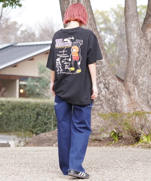 TOY MACHINE(トイ マシーン)の「TOY MACHINE/トイマシーン Tシャツ オーバーサイズ DESI LTD MTMSEST18(Tシャツ/カットソー・レディース・ブラック/グリーン/ホワイト・M/L)」の13枚目の写真