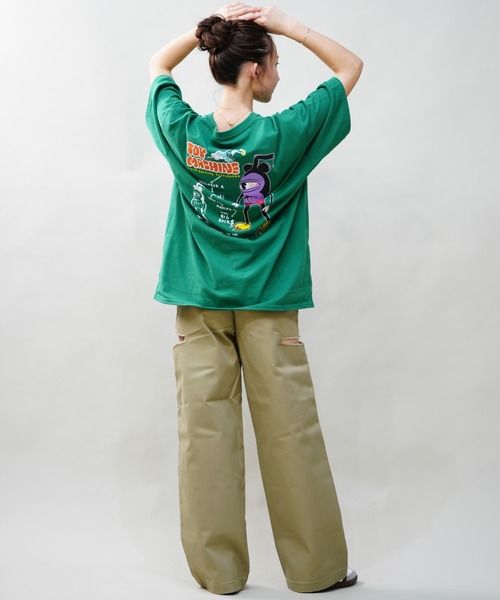 TOY MACHINE(トイ マシーン)の「TOY MACHINE/トイマシーン Tシャツ オーバーサイズ DESI LTD MTMSEST18(Tシャツ/カットソー・レディース・ブラック/グリーン/ホワイト・M/L)」の20枚目の写真