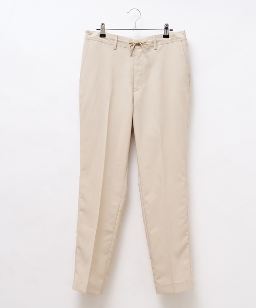 417 EDIFICE（フォーワンセブンエディフィス）の「【Plan Tech】スリムパンツ（スラックス・メンズ・グリーン/ネイビー/ブルー系その他/チャコールグレー/ベージュ・SMALL/MEDIUM/LARGE/X-LARGE）」の2枚目の写真