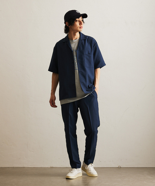 417 EDIFICE（フォーワンセブンエディフィス）の「【Plan Tech】スリムパンツ（スラックス・メンズ・グリーン/ネイビー/ブルー系その他/チャコールグレー/ベージュ・SMALL/MEDIUM/LARGE/X-LARGE）」の10枚目の写真