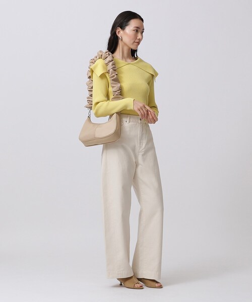 GALLEST（ギャレスト）の「◆シャーリングハンドバッグ（ハンドバッグ・レディース・ブラック/ベージュ・00）」の4枚目の写真