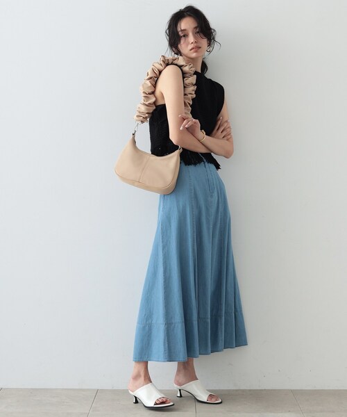 GALLEST（ギャレスト）の「◆シャーリングハンドバッグ（ハンドバッグ・レディース・ブラック/ベージュ・00）」の7枚目の写真