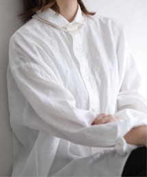 《追加》【TICCA/ティッカ】リネンスクエアビッグシャツUNI