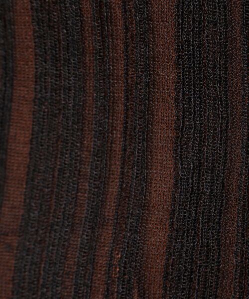 OPAQUE.CLIP（オペークドットクリップ）の「◆【大草直子さんコラボ】シアーニットカーディガン（カーディガン/ボレロ・レディース・ブラック/ベージュ/イエロー・36/40/38）」の10枚目の写真