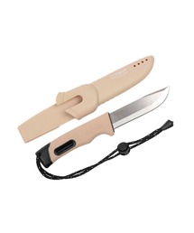 S'more（スモア）の「【 becco 】 ベッコ ナイフ 砥石付き 火打石付き（カトラリー）」