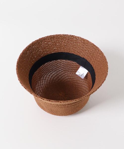 ITEMS URBANRESEARCH（アイテムズ アーバンリサーチ）の「ガラアミバケットハット（ハット・レディース・アイボリー/ブラック/キャメル・-）」の13枚目の写真