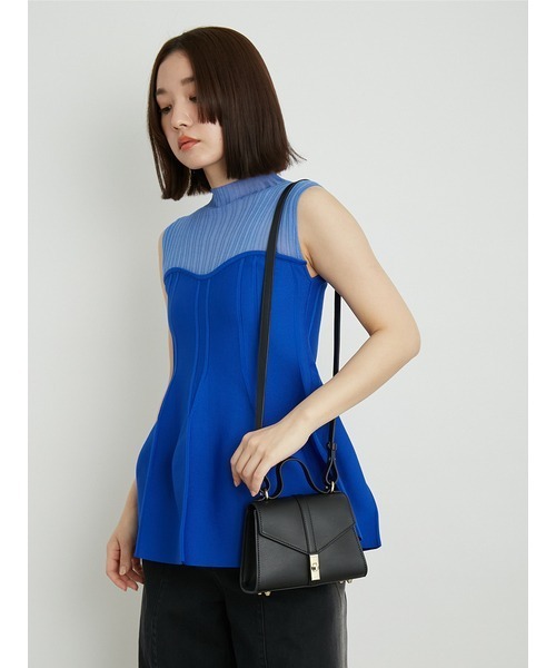 LILY BROWN｜ペプラムフリルトップス | Rakuten Fashion(楽天