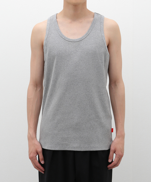 Healthknit（ヘルスニット）の「HEALTHKNIT (ヘルスニット) タンクトップ（タンクトップ・メンズ・グレー/ブラック/ホワイト・LARGE/MEDIUM）」の5枚目の写真