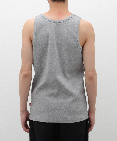 Healthknit（ヘルスニット）の「HEALTHKNIT (ヘルスニット) タンクトップ（タンクトップ・メンズ・グレー/ブラック/ホワイト・LARGE/MEDIUM）」の7枚目の写真