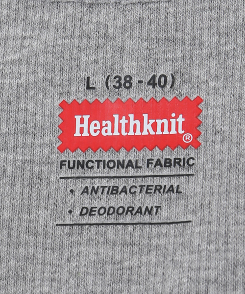 Healthknit（ヘルスニット）の「HEALTHKNIT (ヘルスニット) タンクトップ（タンクトップ・メンズ・グレー/ブラック/ホワイト・LARGE/MEDIUM）」の13枚目の写真
