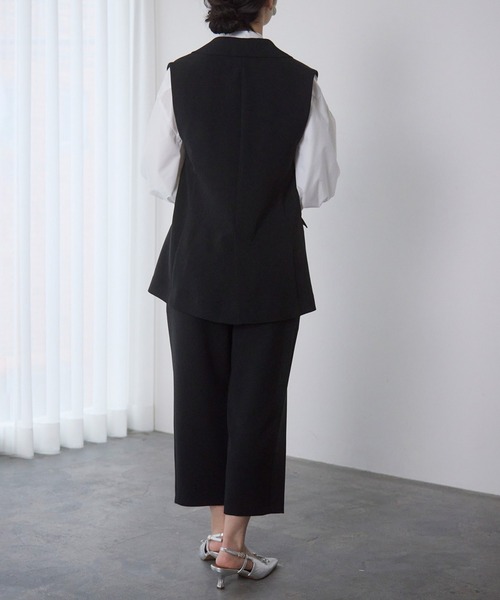 Sirin(シリン)の「洗える・シワになりにくい ベルトクロップドパンツ【2サイズ展開】(その他パンツ・レディース・グレー/ブラック・X-SMALL/SMALL)」の22枚目の写真