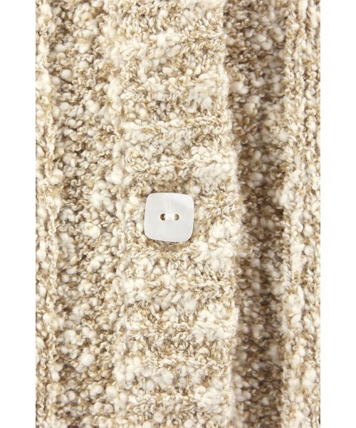 ALEXIA STAM(アリシアスタン)の「Fancy Yarn Knit Vest /ファンシーニットベスト(ベスト・レディース・ブラック/アイボリー/ベージュ・FREE)」の10枚目の写真