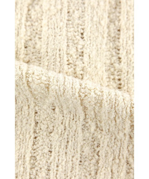 ALEXIA STAM(アリシアスタン)の「Fancy Yarn Knit Vest /ファンシーニットベスト(ベスト・レディース・ブラック/アイボリー/ベージュ・FREE)」の18枚目の写真