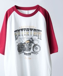 リンガーTシャツ/ラグランTシャツ【IR】 オーバーサイズ メンズ レディース
