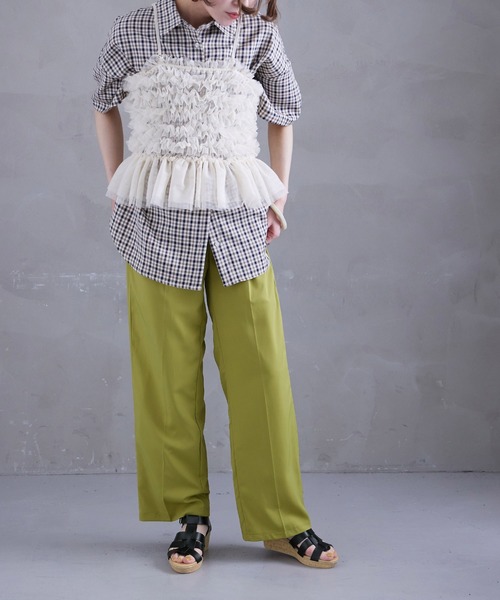 Fashion Letter(ファッションレター)の「日本製バックゴムベルトウェッジサンダル レディース 痛くないサンダル(サンダル・レディース・ブラウン系その他/ブラック・S/M/L/LL)」の22枚目の写真