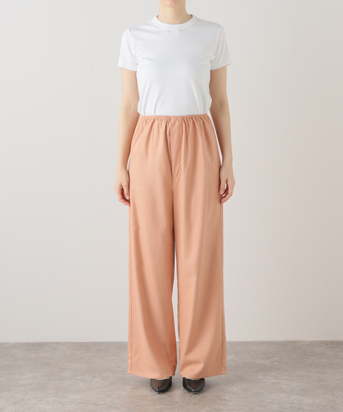 EMILY WEEK（エミリーウィーク）の「【BASERANGE/ベースレンジ】STOA PANTS / TRST-WS-SU24（その他パンツ・レディース・バーガンディー・X-SMALL）」の2枚目の写真