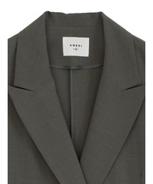 Ameri（アメリ）の「PUFF SLEEVE WOOL JACKET（ノーカラー