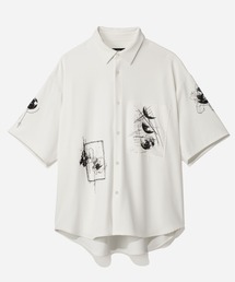 HARE | ドローイングモチーフプリントシャツ(HARE)(シャツ/ブラウス)